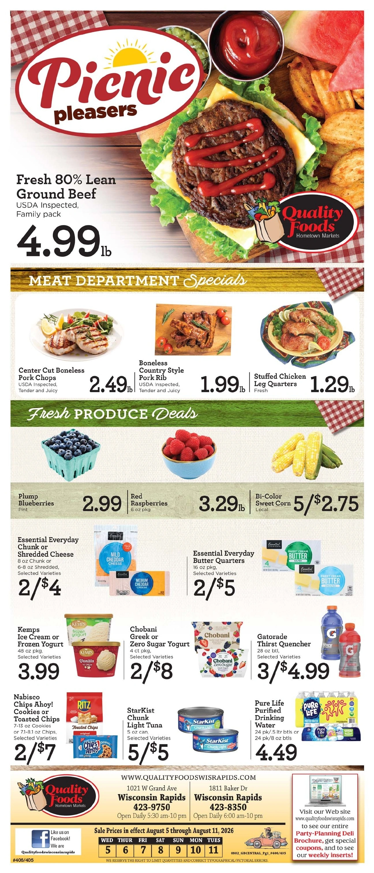 Quality Foods Wisconsin Rapids flyer page 2