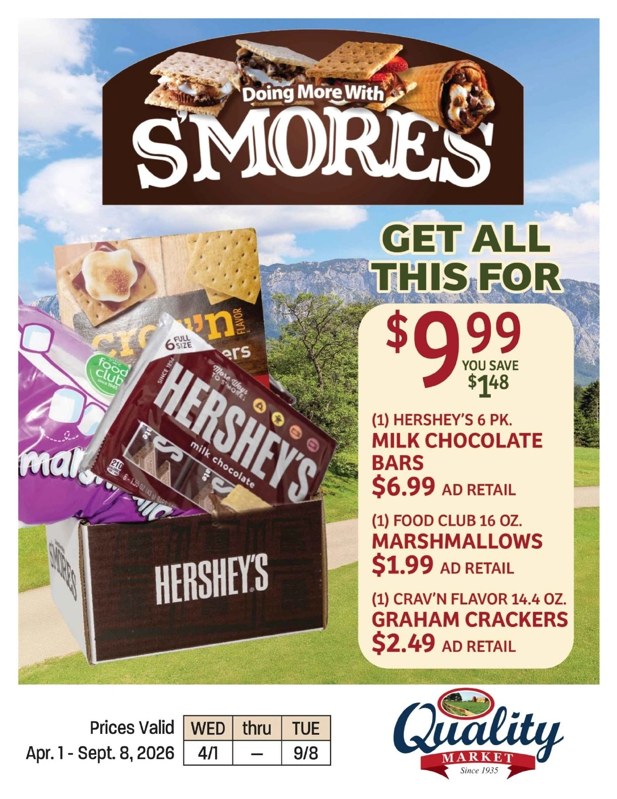 Quality Market flyer page 1