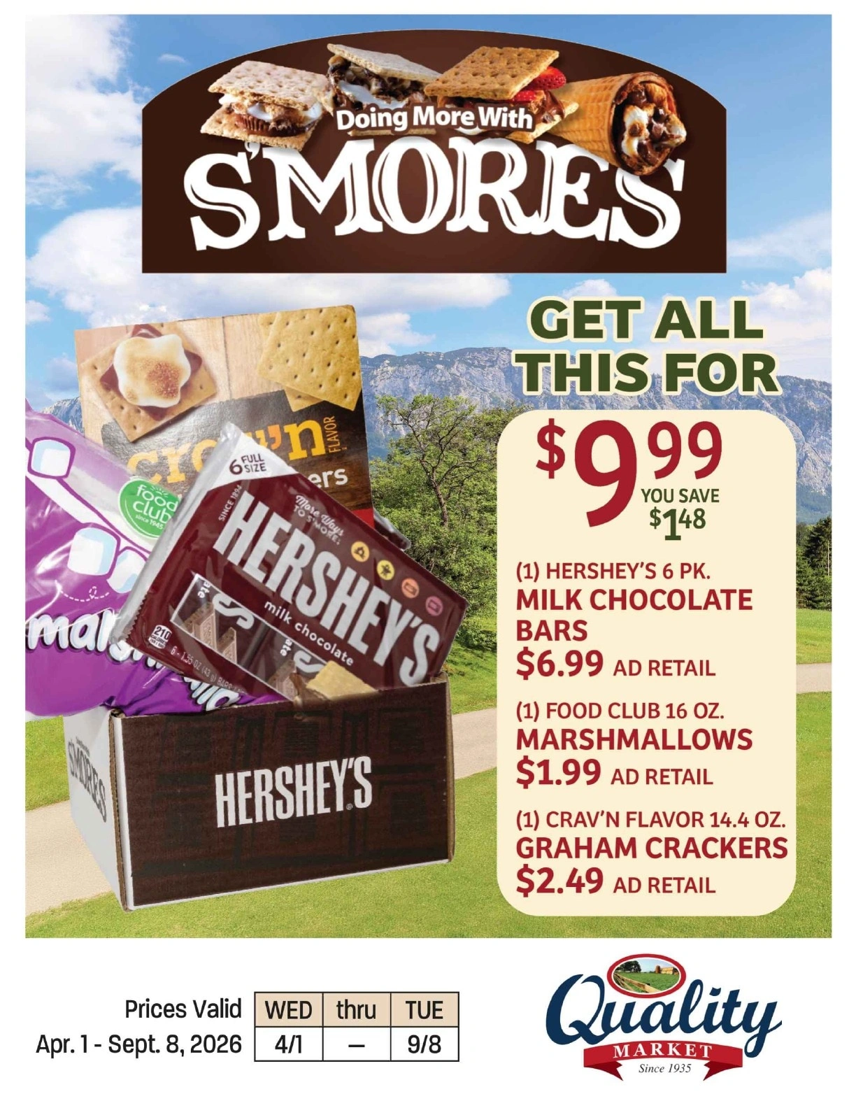 Quality Market flyer page 1