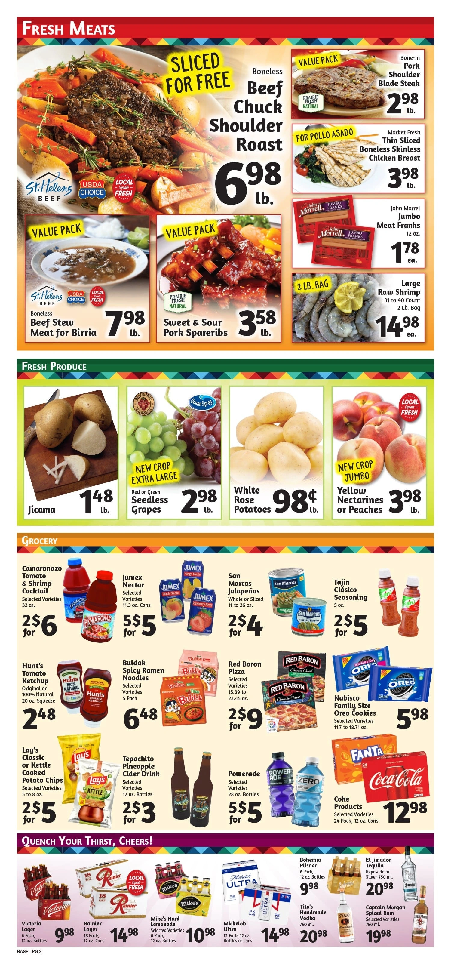 Quincy Market IGA flyer page 2