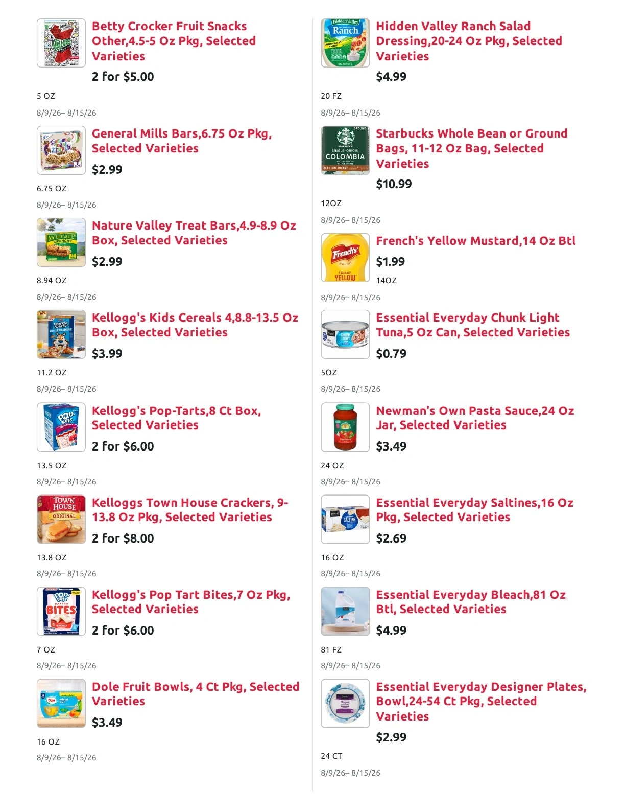 Radermacher's Fresh Market flyer page 5