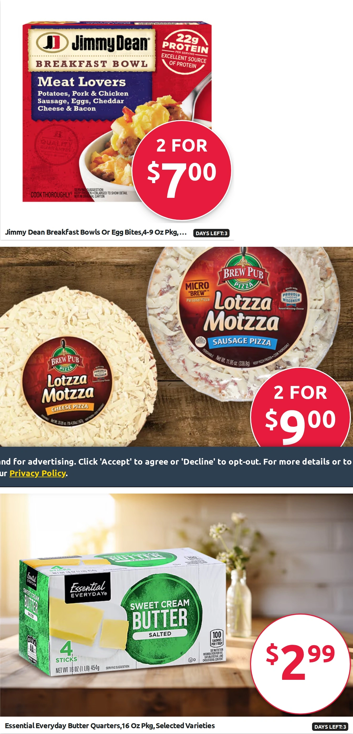 Radermacher's Fresh Market flyer page 20