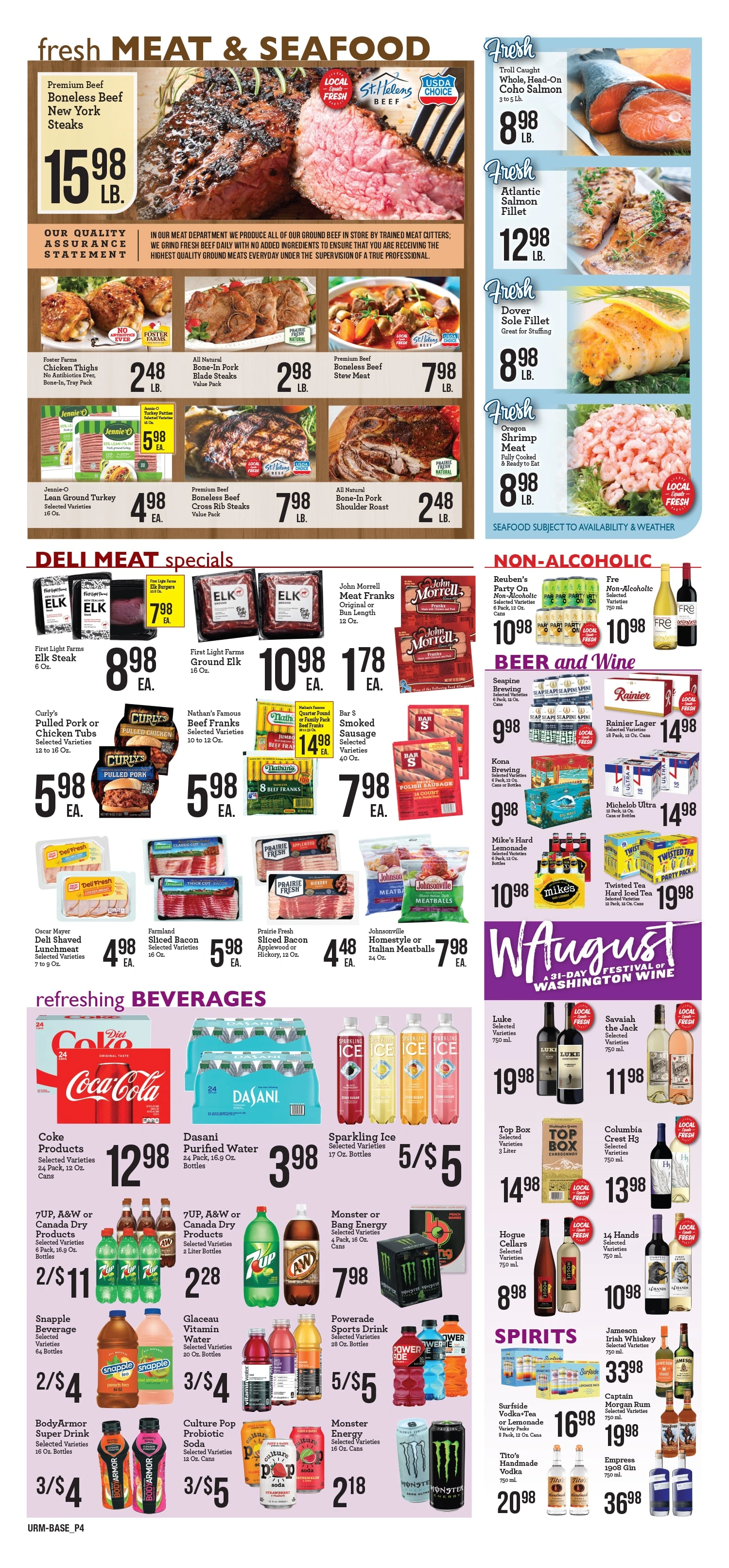 Ralph's and Poulsbo Red Apple Markets flyer page 4