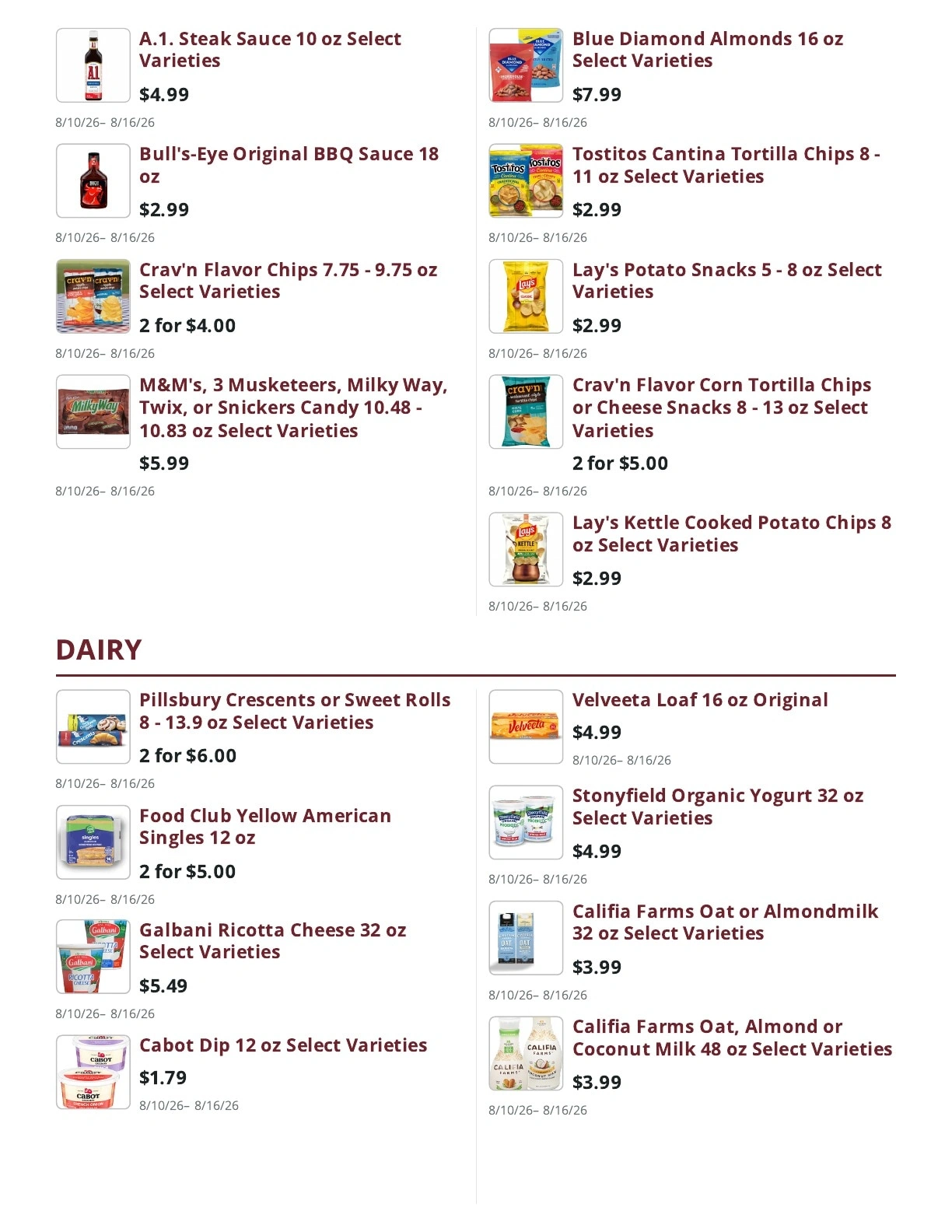 Ralph's Supermarket flyer page 9