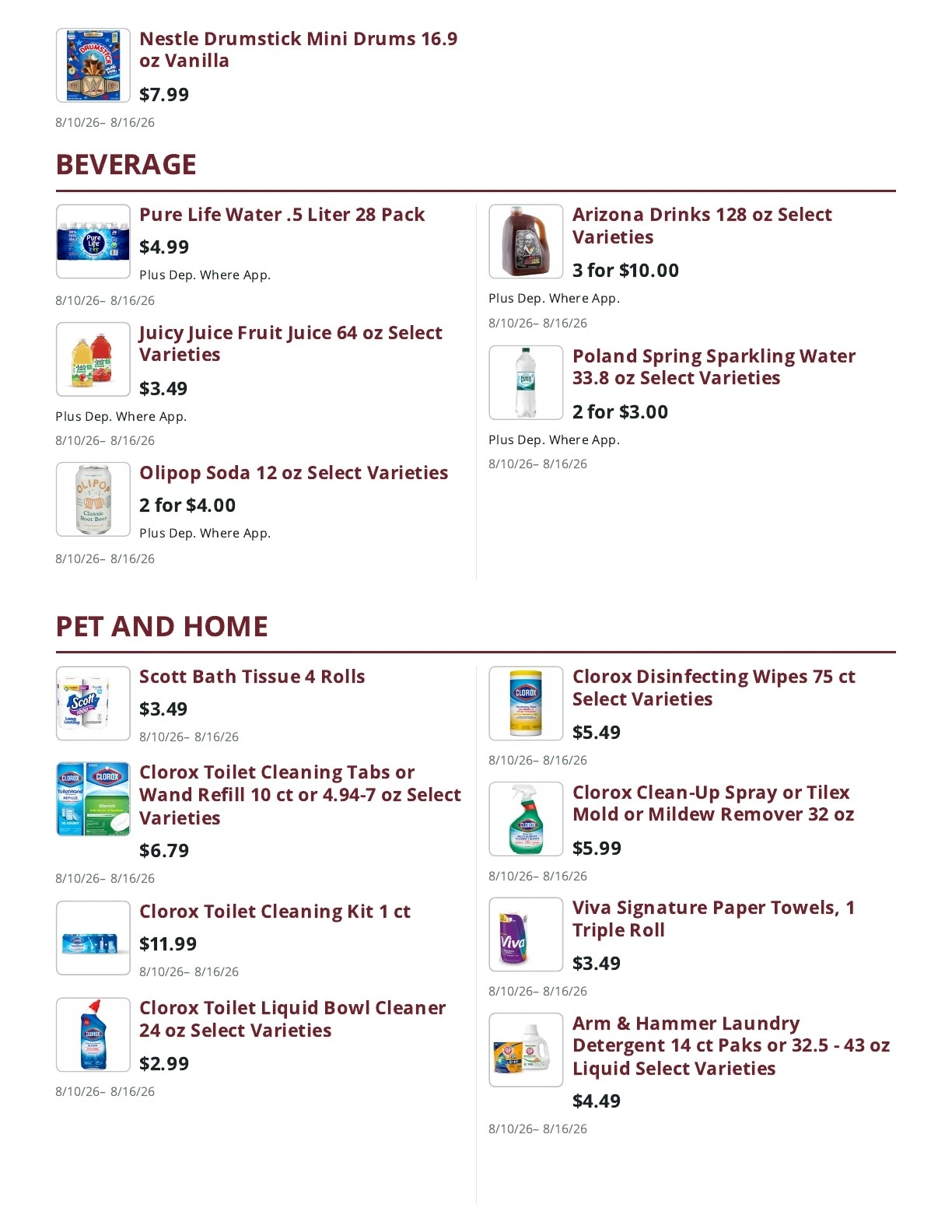 Ralph's Supermarket flyer page 11