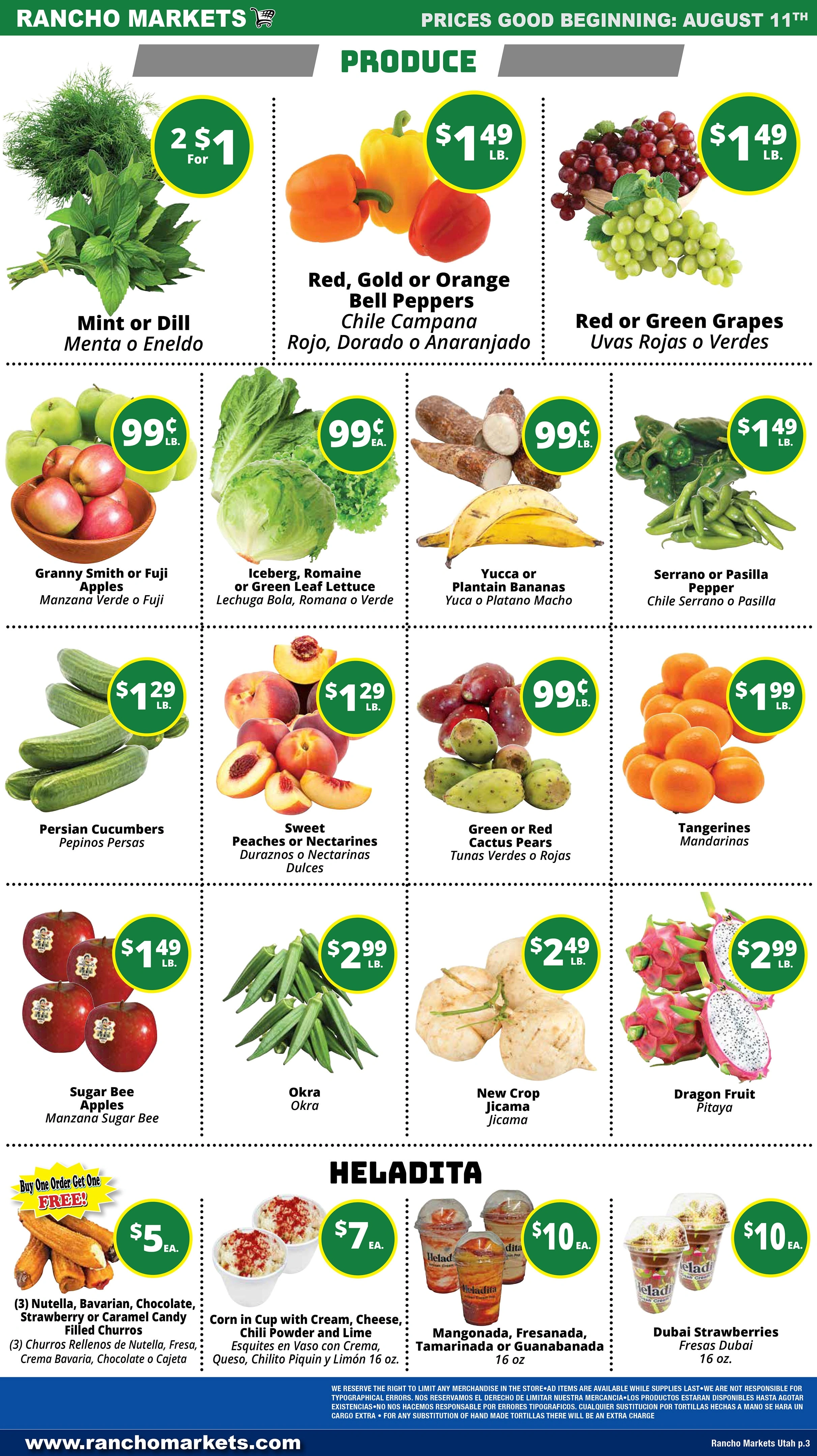 Rancho Markets flyer page 5