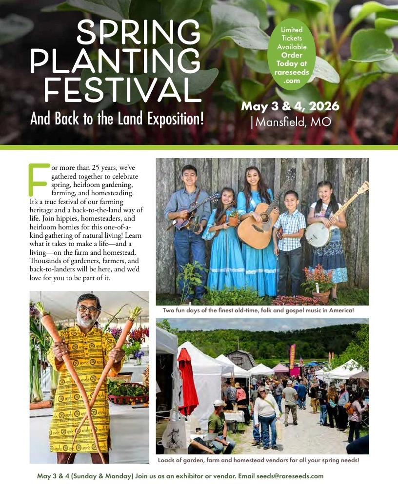 Baker Creek Heirloom Seeds flyer page 6