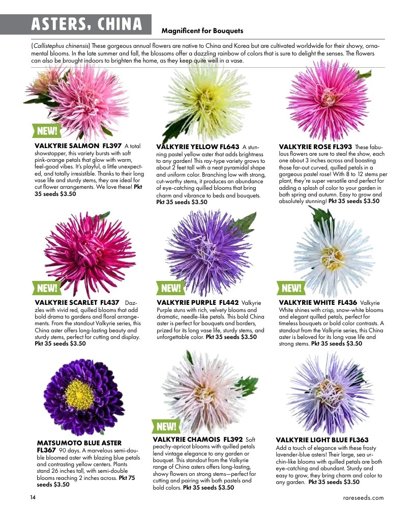 Baker Creek Heirloom Seeds flyer page 14