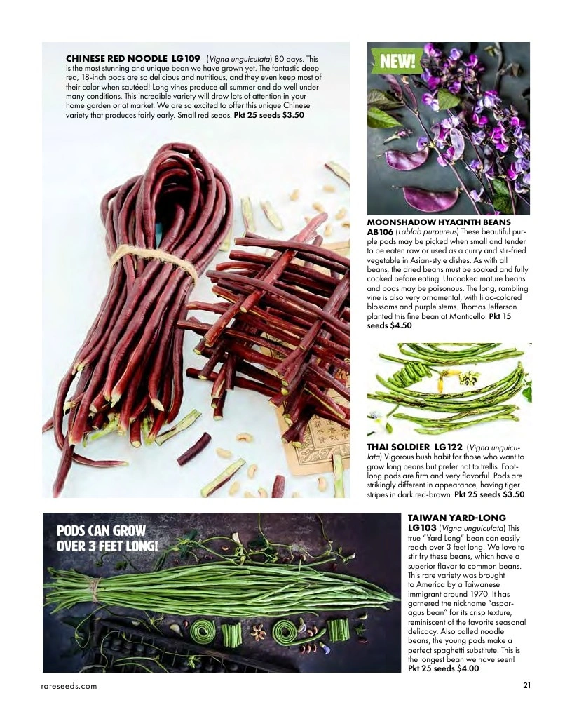 Baker Creek Heirloom Seeds flyer page 21