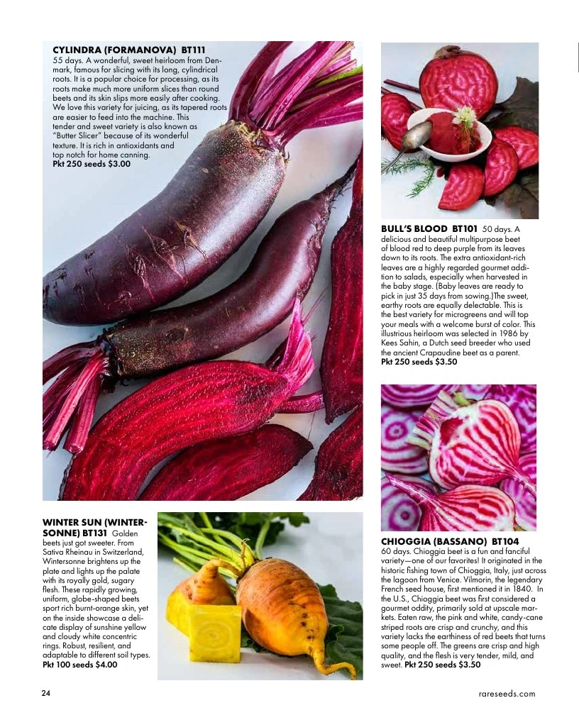Baker Creek Heirloom Seeds flyer page 24
