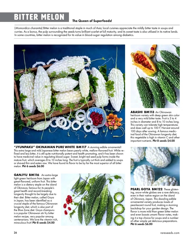 Baker Creek Heirloom Seeds flyer page 26