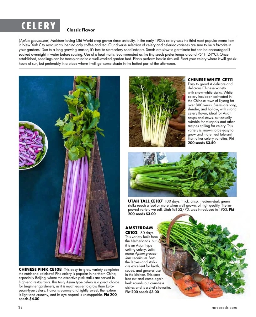 Baker Creek Heirloom Seeds flyer page 38