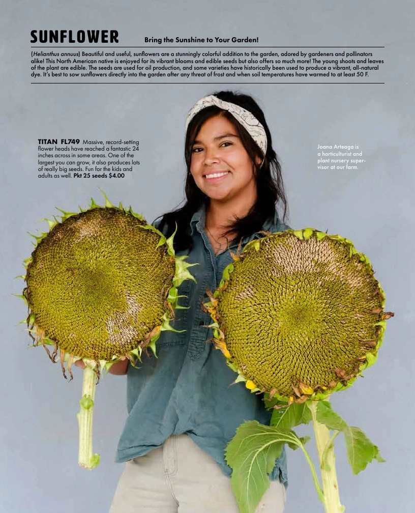 Baker Creek Heirloom Seeds flyer page 136