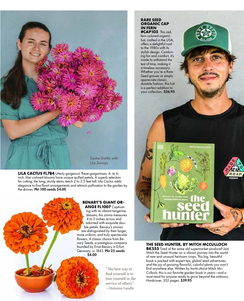 Baker Creek Heirloom Seeds flyer page 161