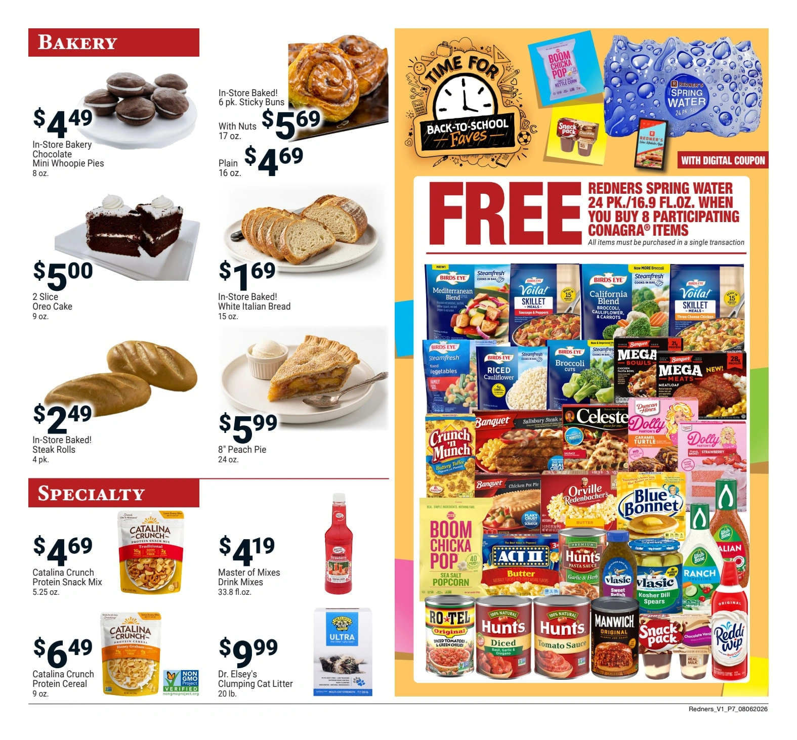 Redner's Markets flyer page 7