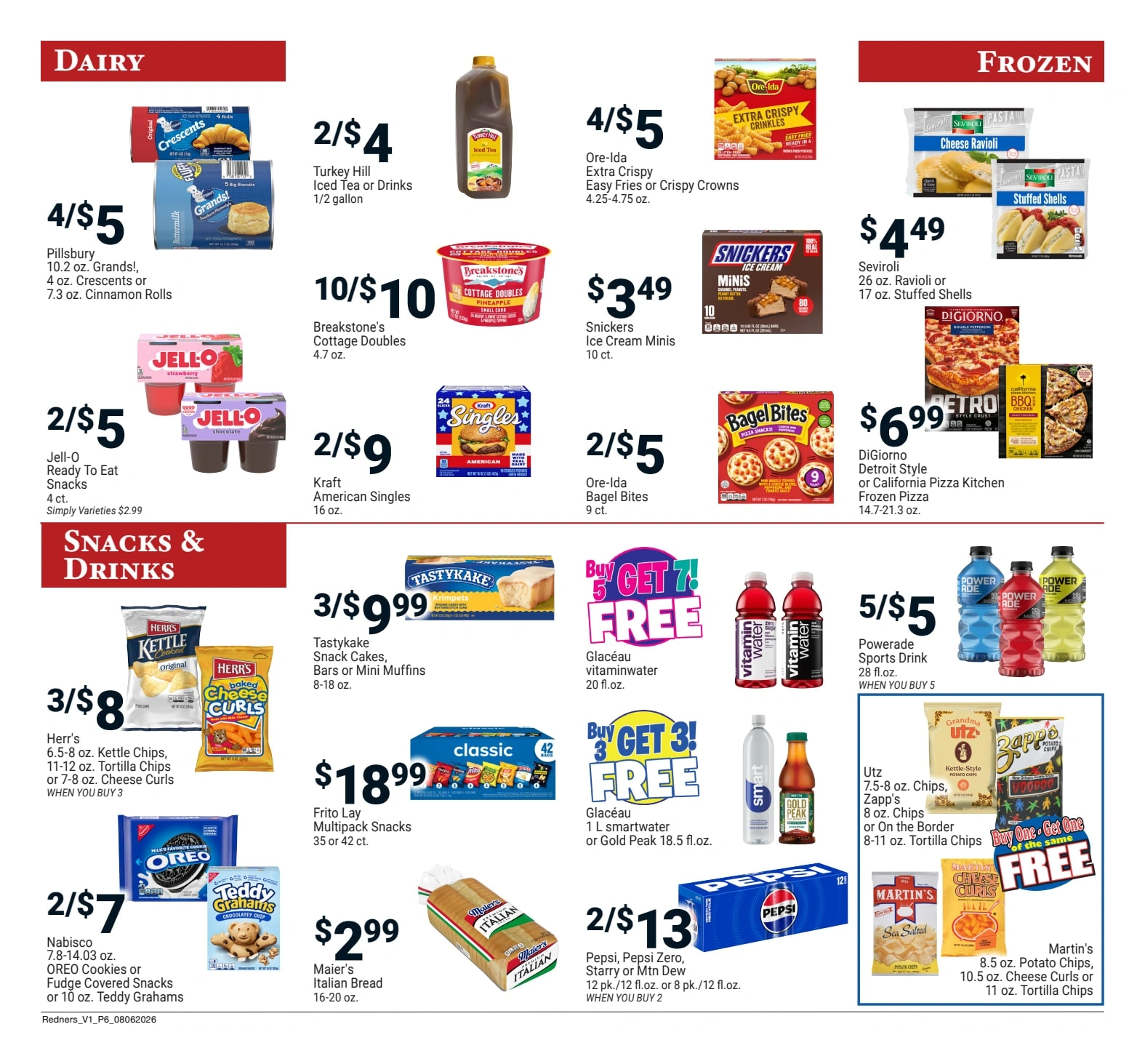 Redner's Markets flyer page 6