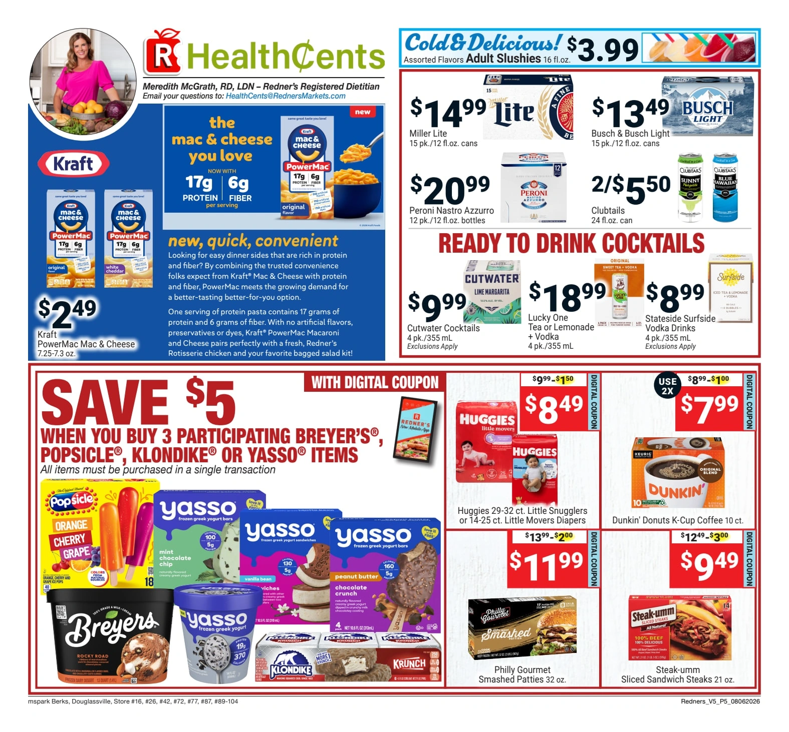 Redner's Markets flyer page 5
