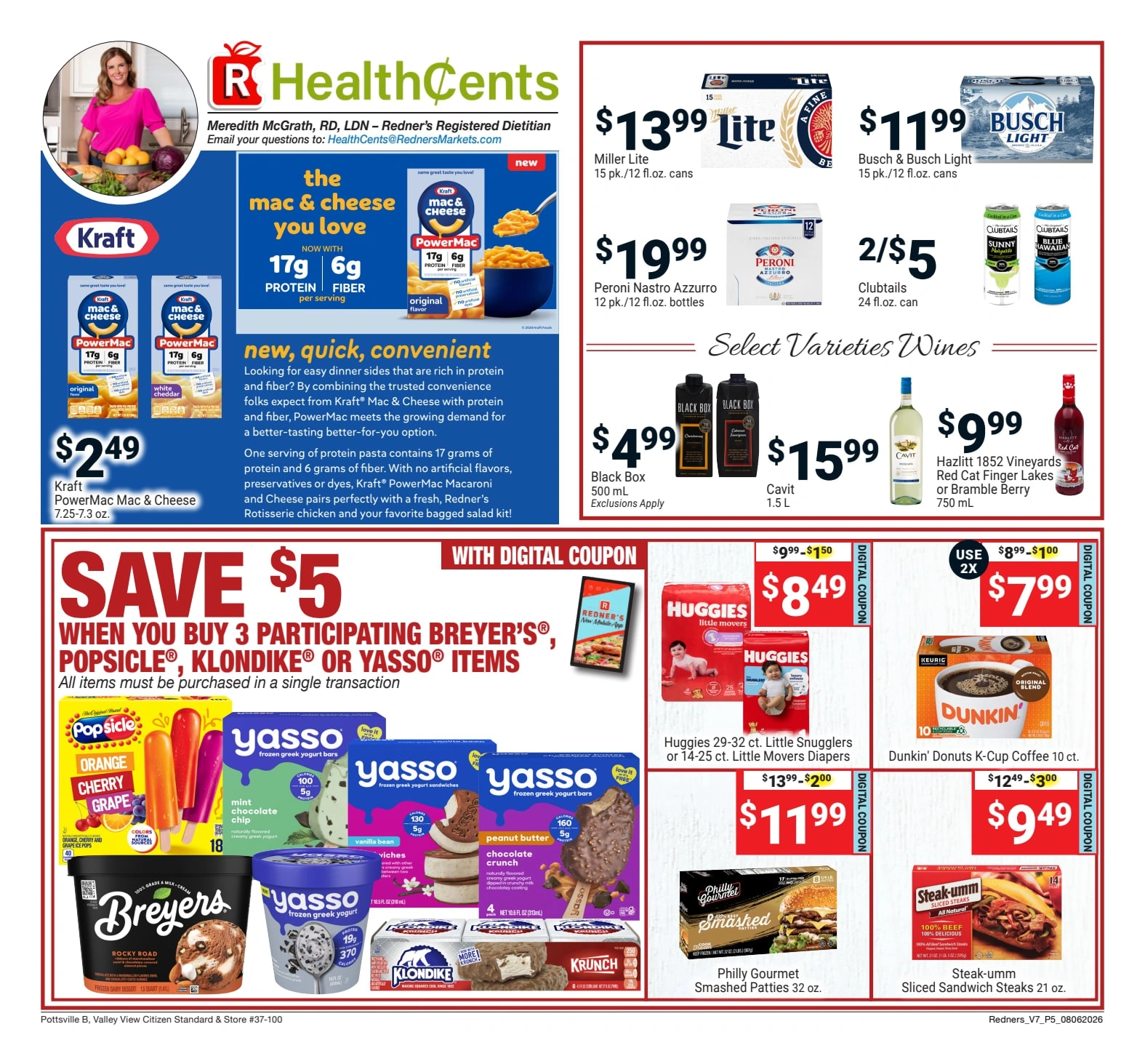 Redner's Markets flyer page 5