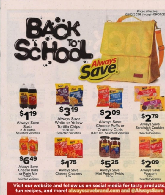 Red's Hometown Market flyer page 3