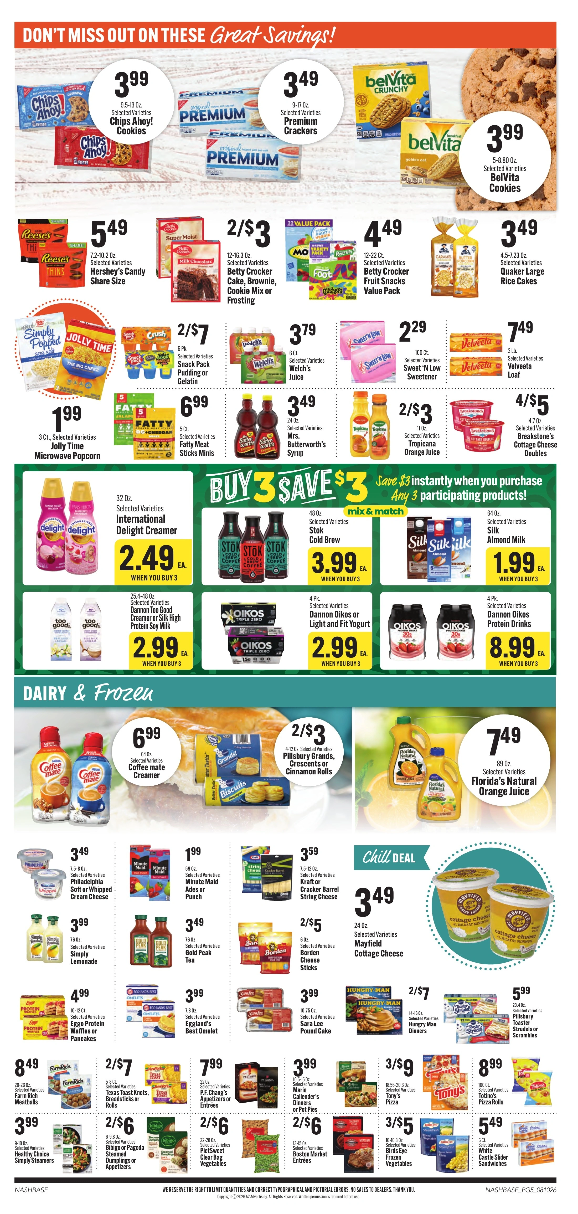 Reese's Food Stores flyer page 3