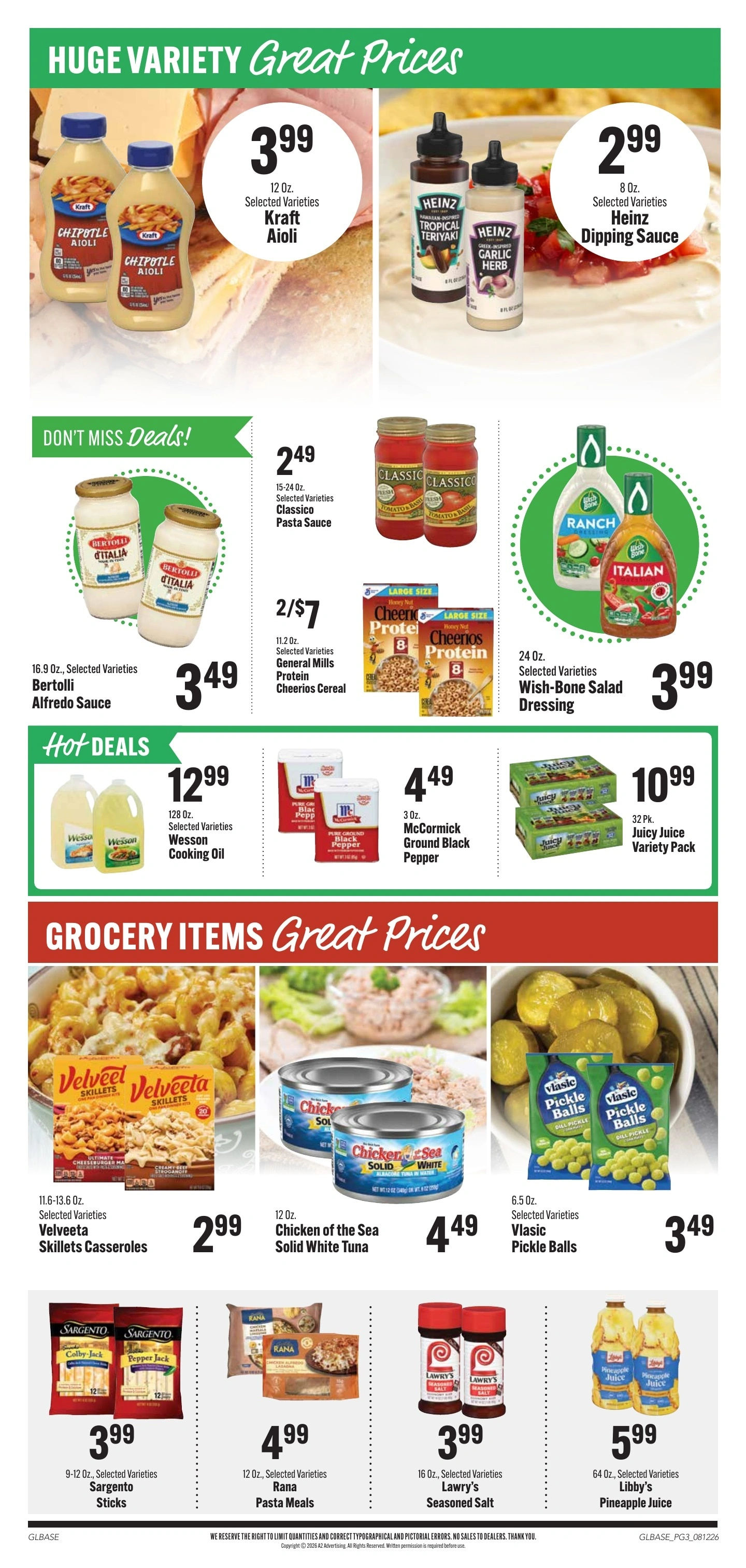 Remington IGA flyer page 3