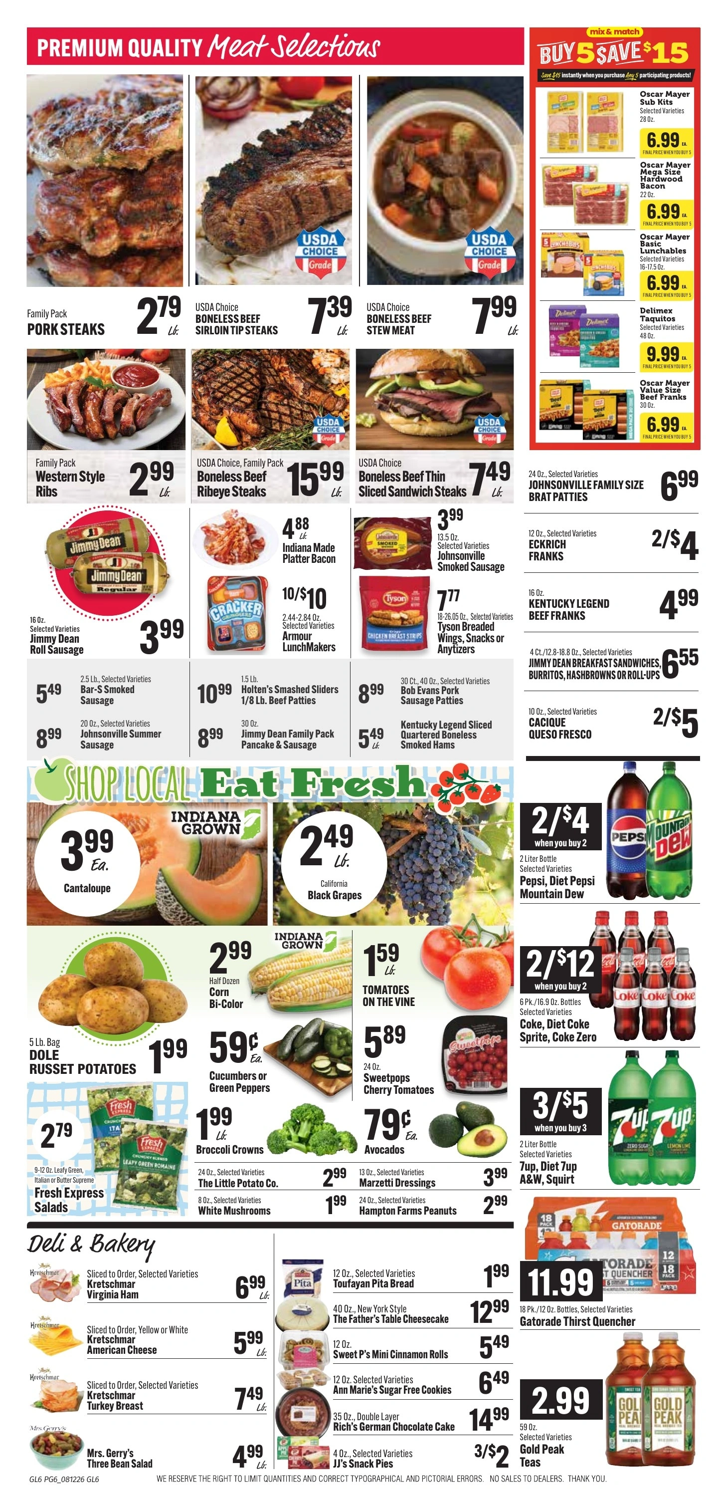Remington IGA flyer page 6