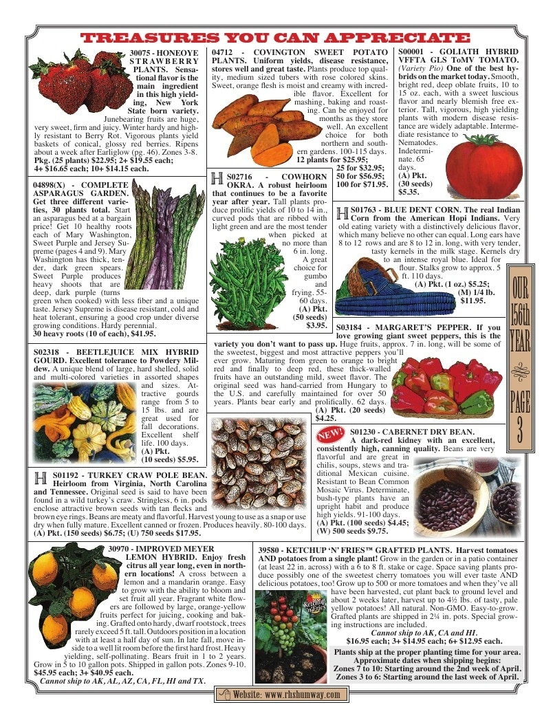 R.H. Shumway flyer page 3