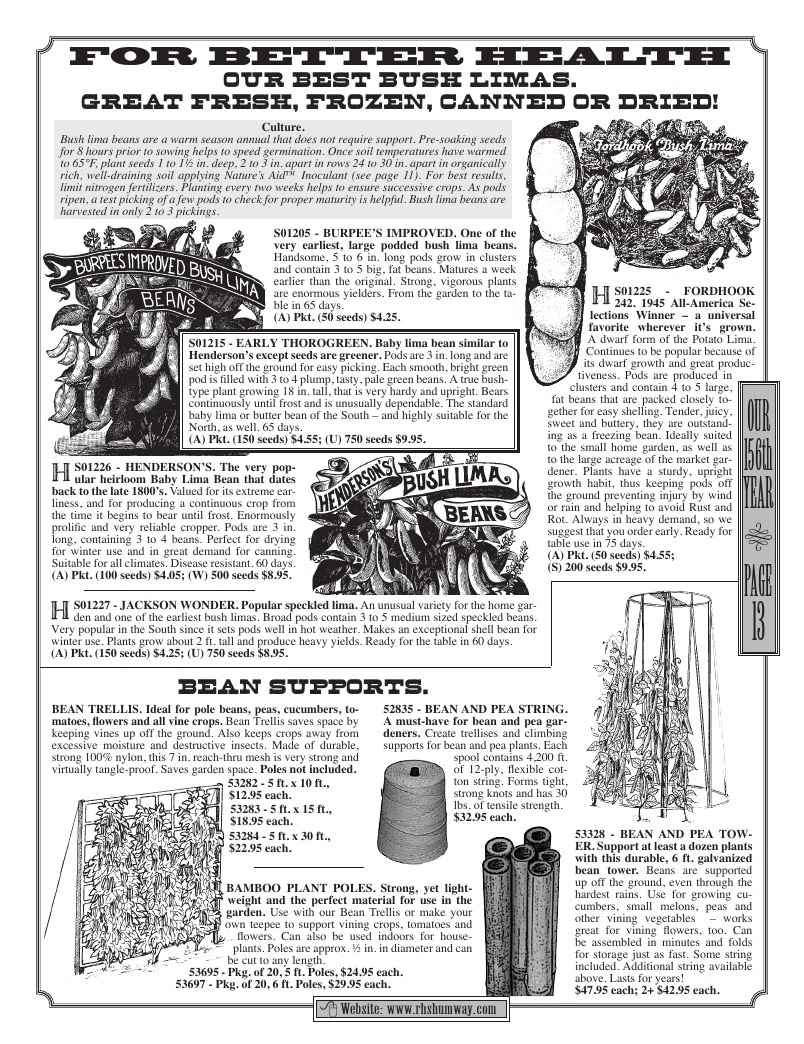 R.H. Shumway flyer page 13