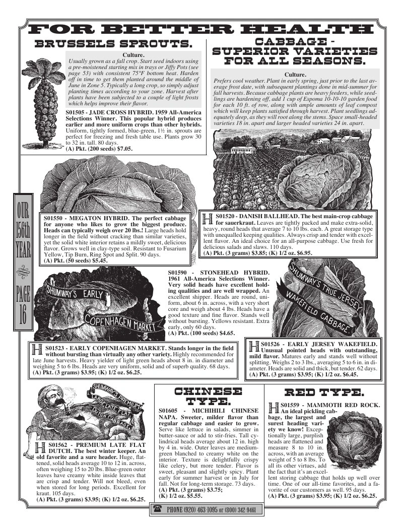 R.H. Shumway flyer page 16