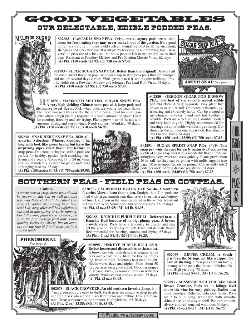 R.H. Shumway flyer page 33