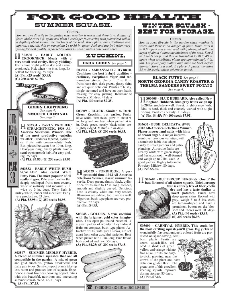 R.H. Shumway flyer page 38