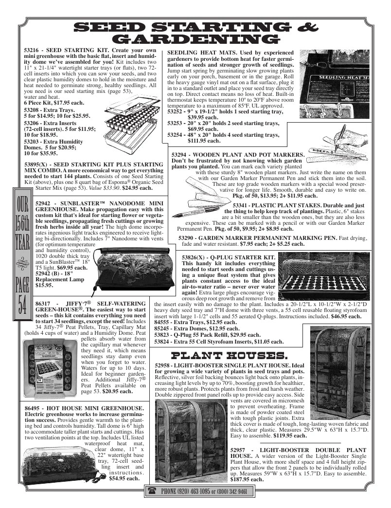 R.H. Shumway flyer page 54