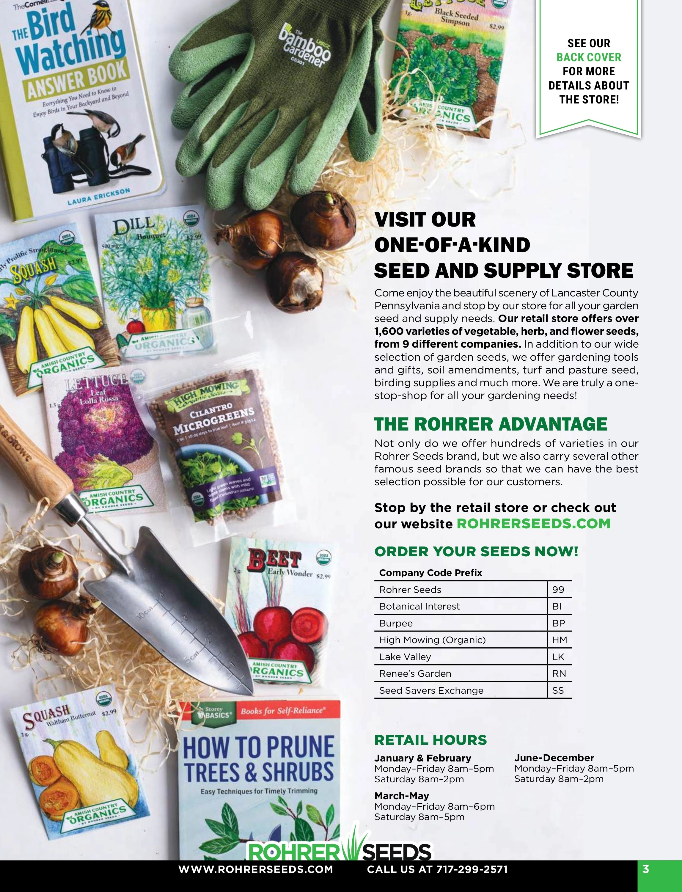 Rohrer Seeds flyer page 3