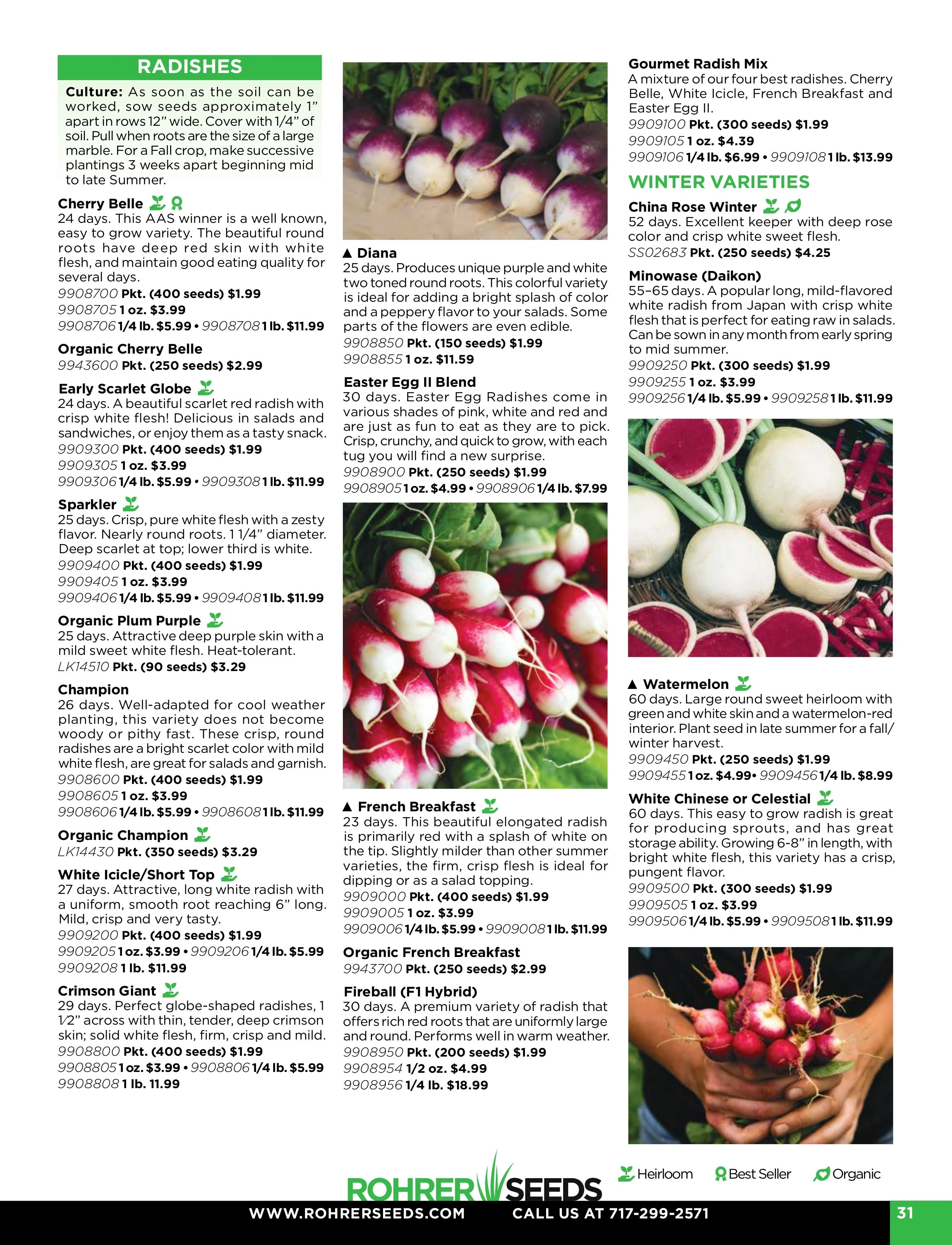 Rohrer Seeds flyer page 31