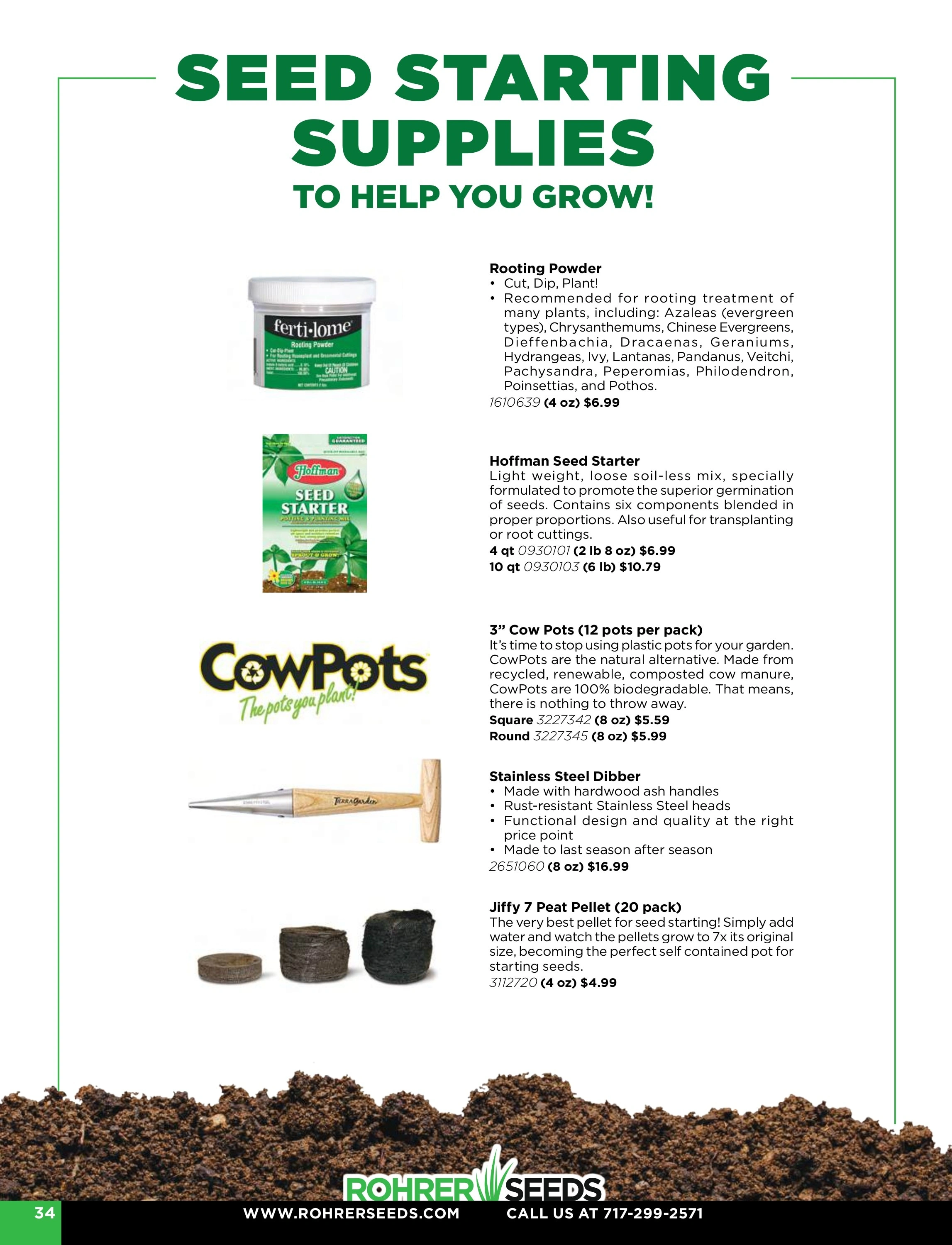 Rohrer Seeds flyer page 34