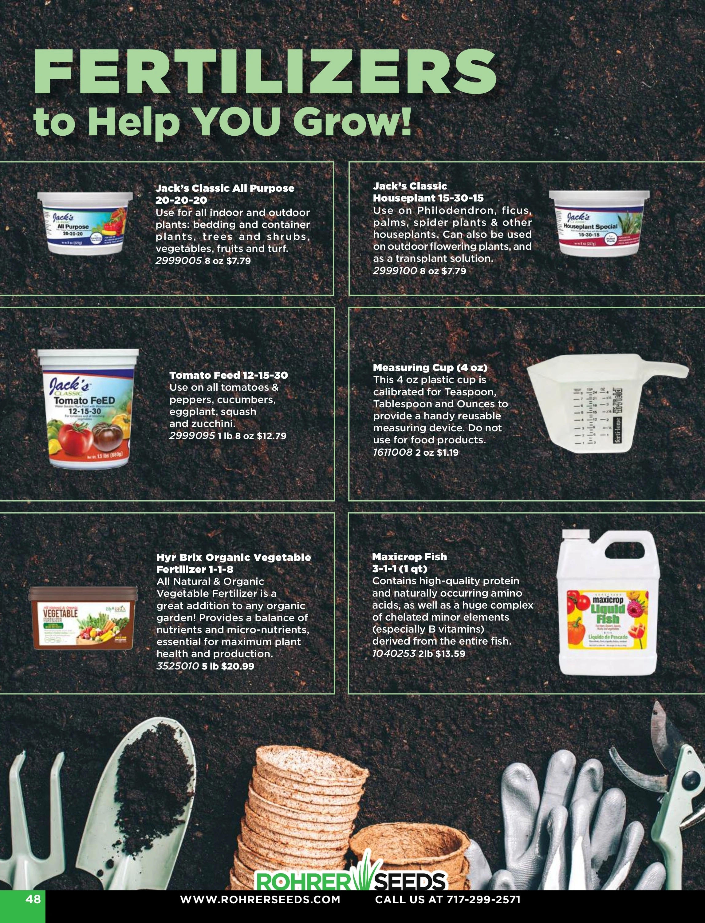 Rohrer Seeds flyer page 48