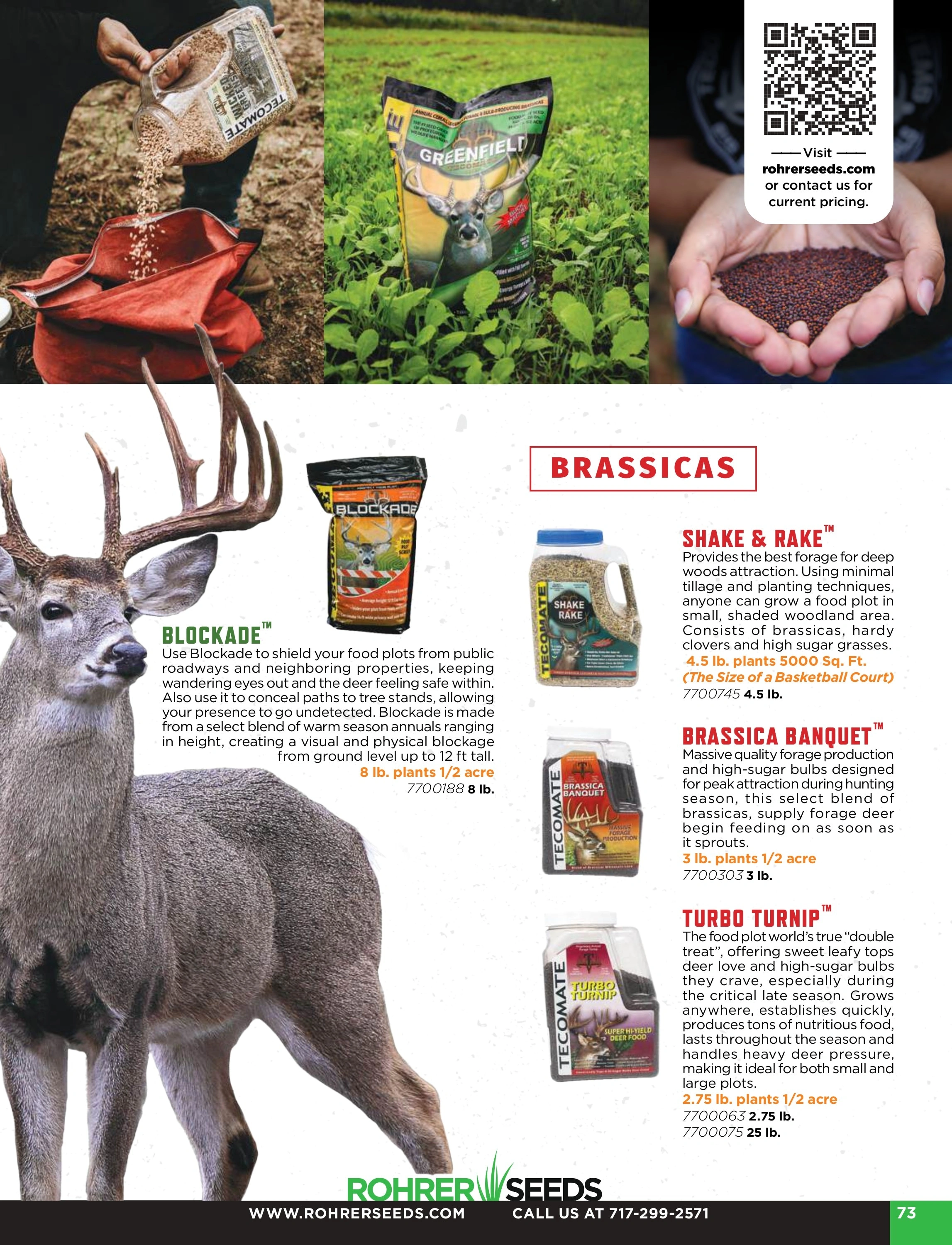 Rohrer Seeds flyer page 73
