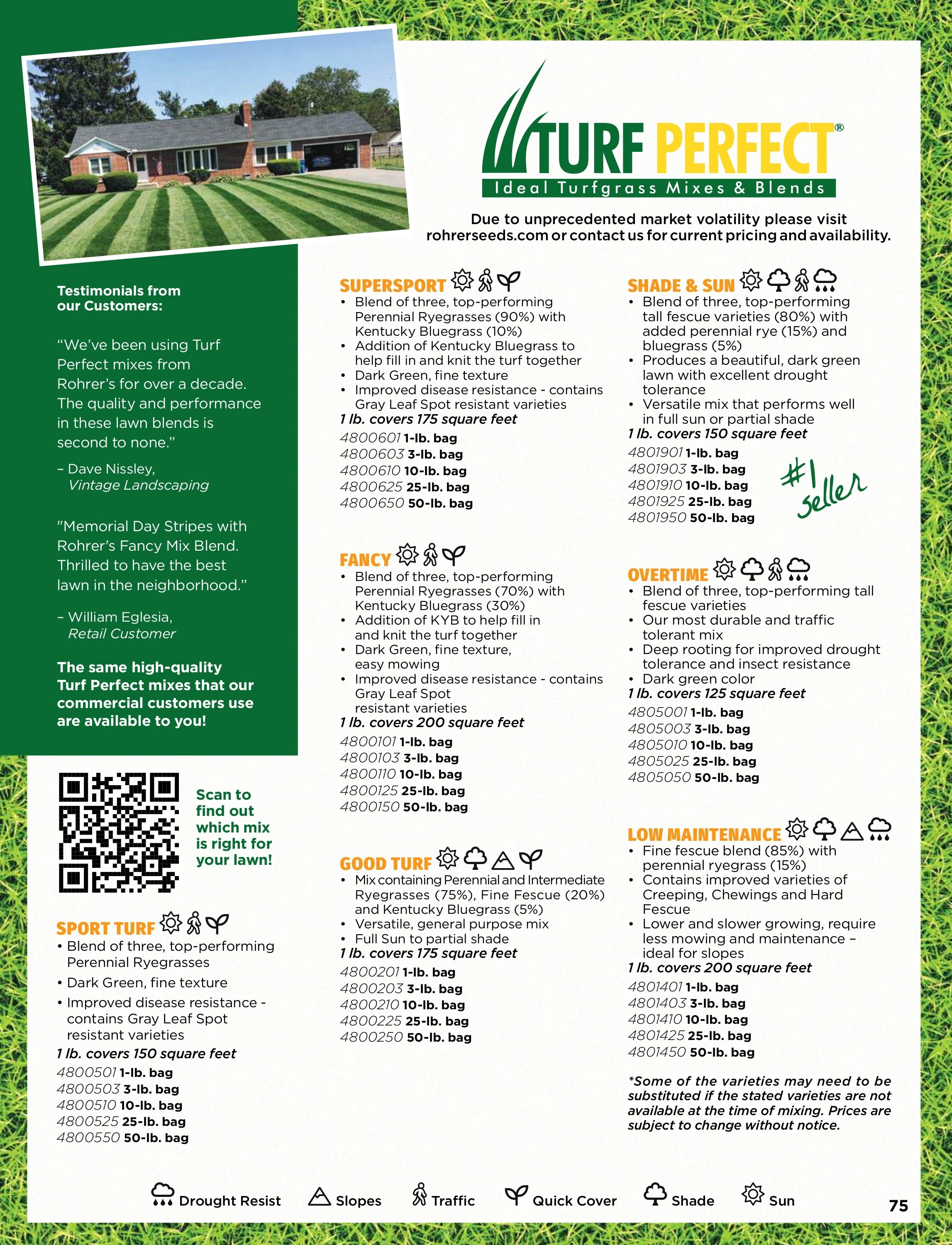 Rohrer Seeds flyer page 75