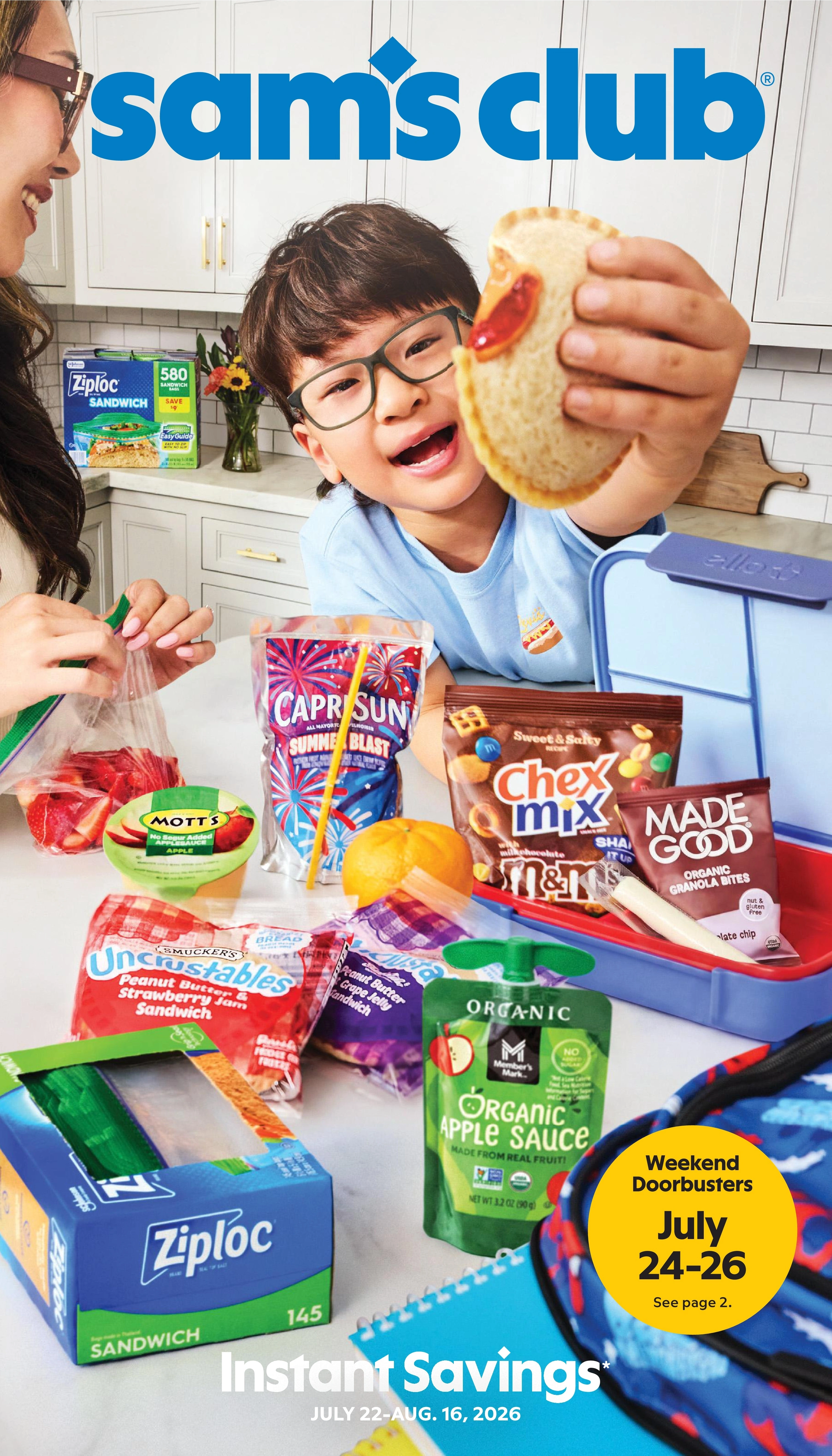 Sam's Club flyer page 1