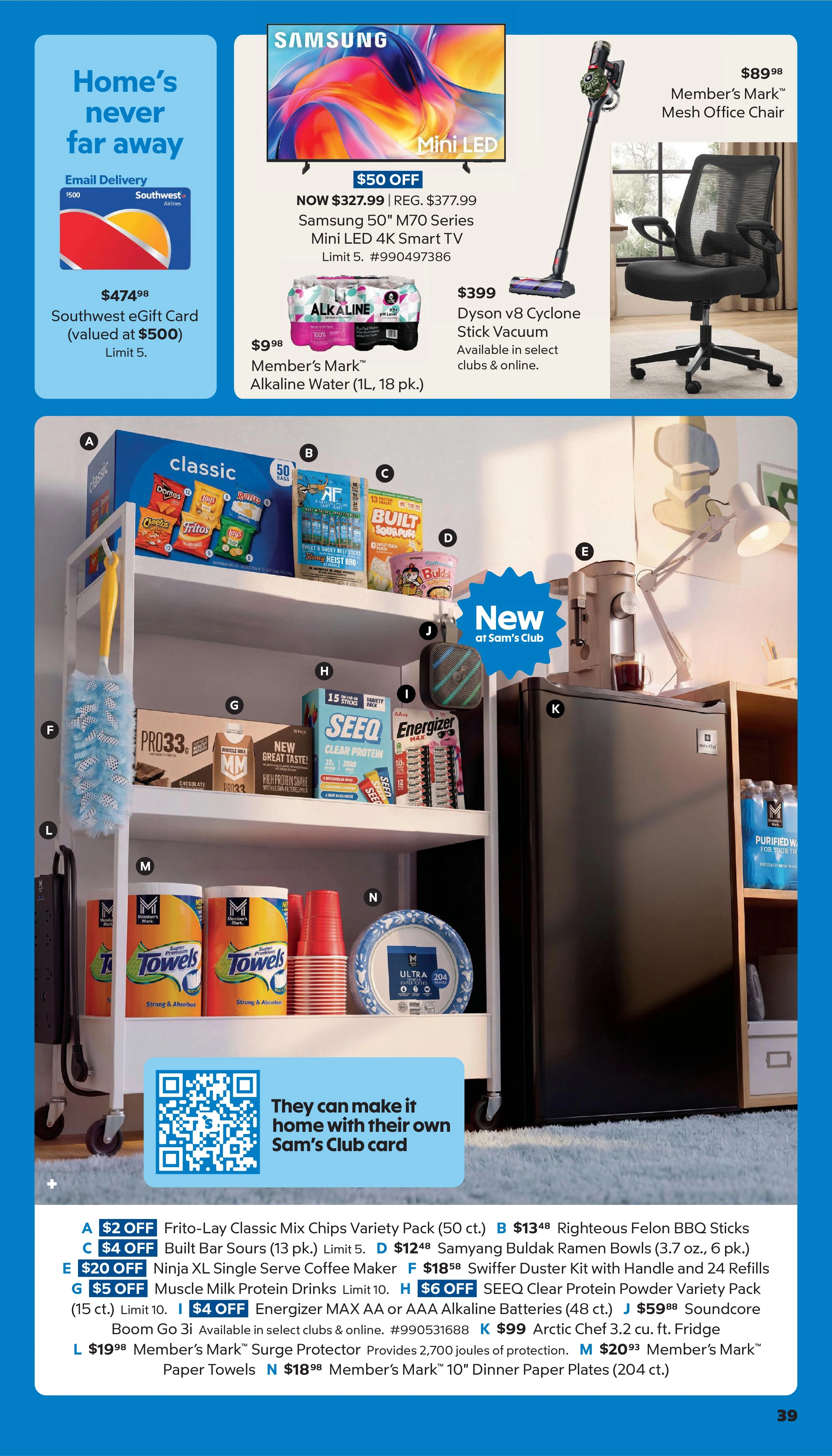 Sam's Club flyer page 39