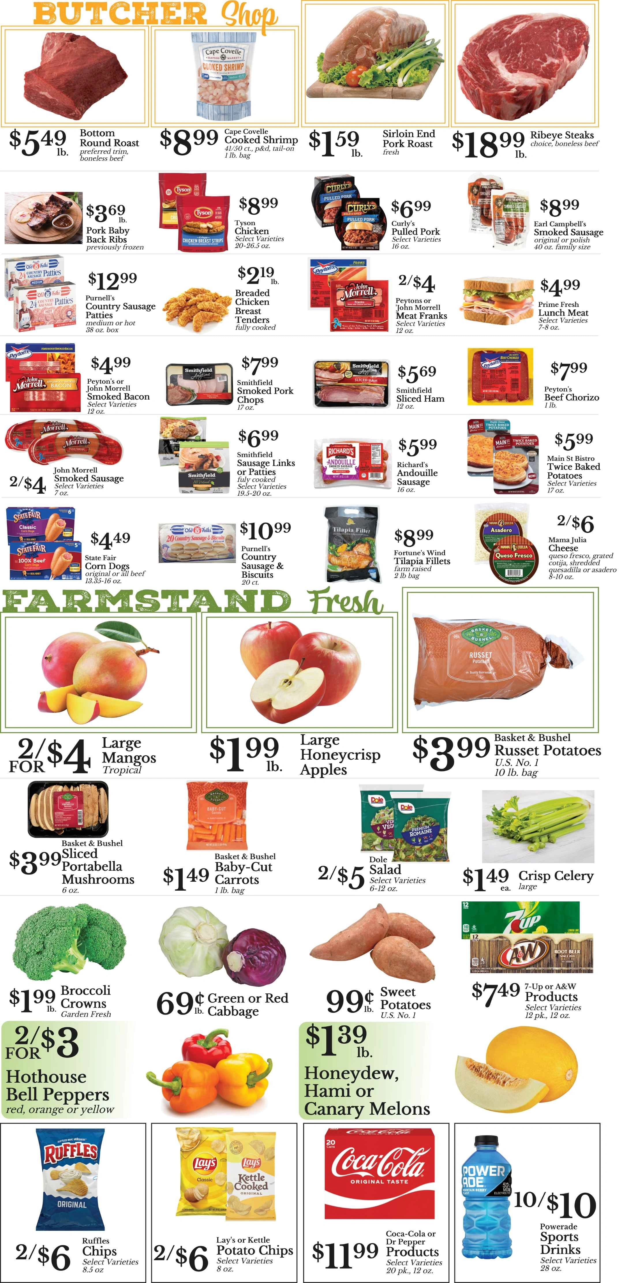 S&S Supermarket flyer page 4