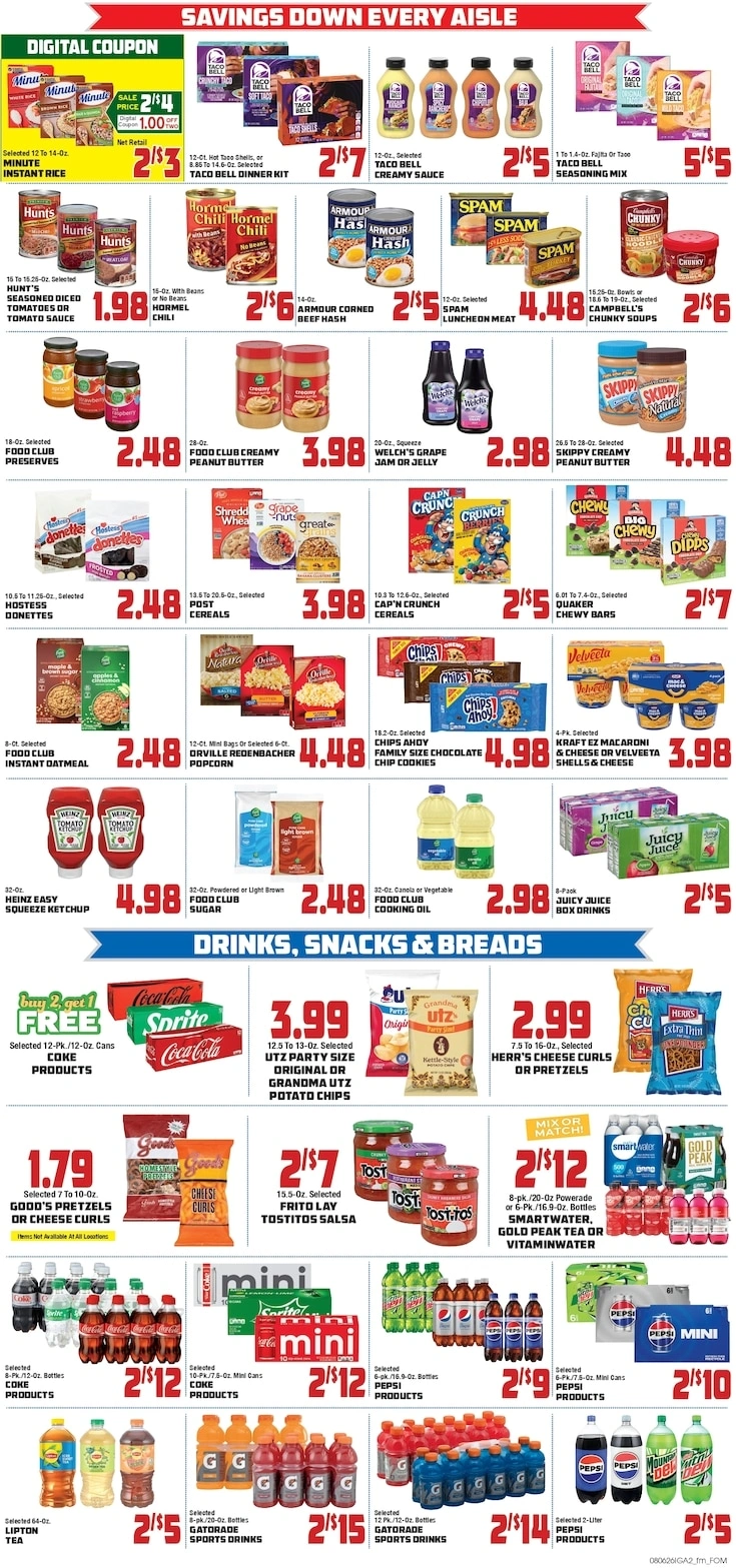 Saubel's Markets flyer page 2