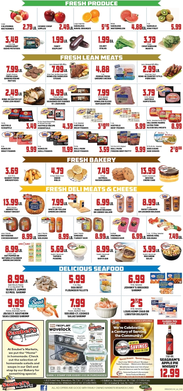 Saubel's Markets flyer page 4