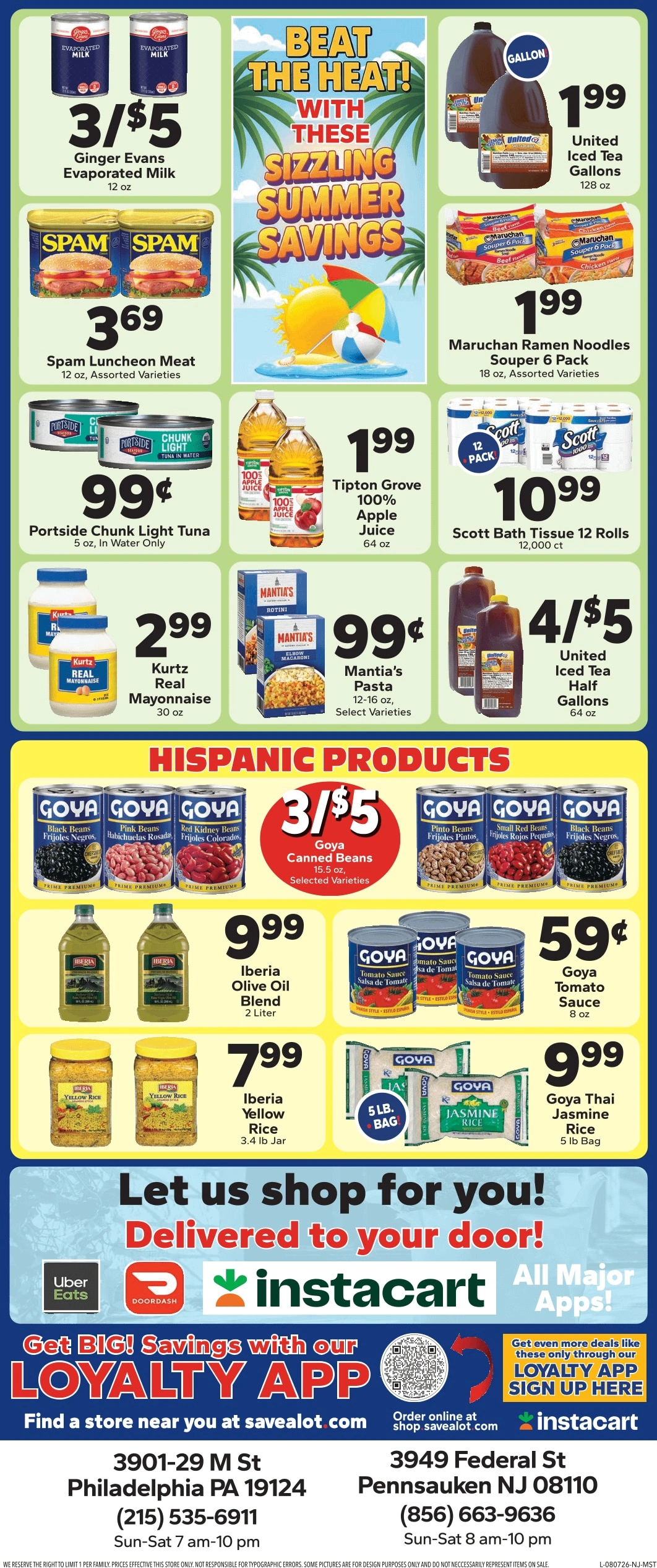 Save a Lot Food Stores flyer page 2