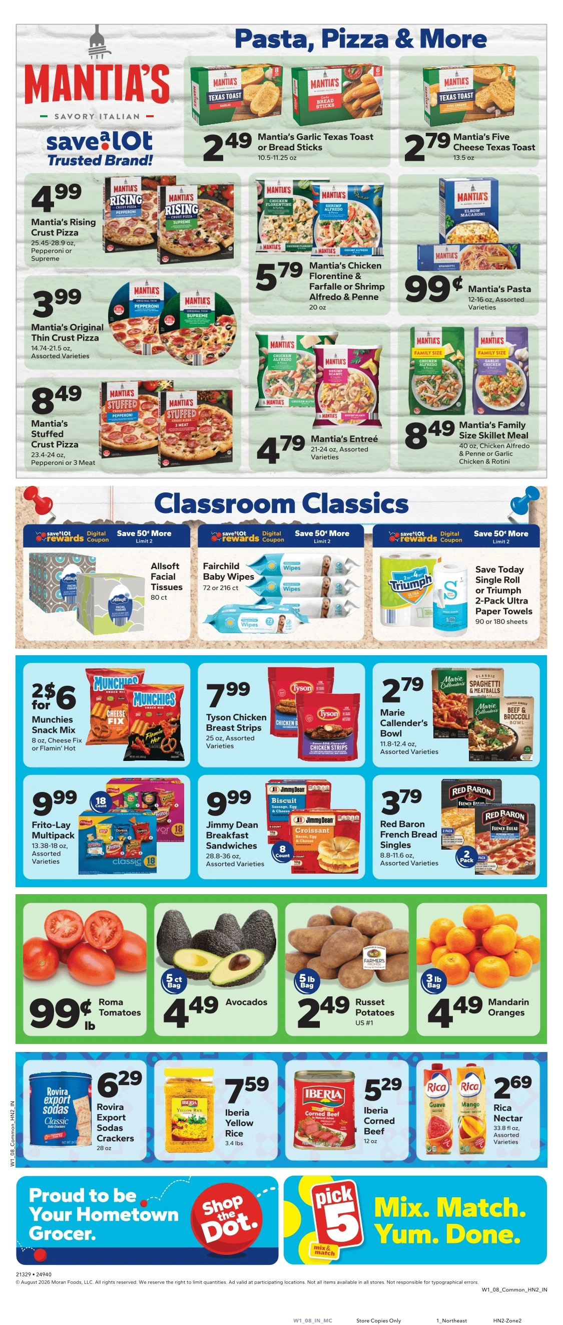 Save a Lot Food Stores flyer page 2