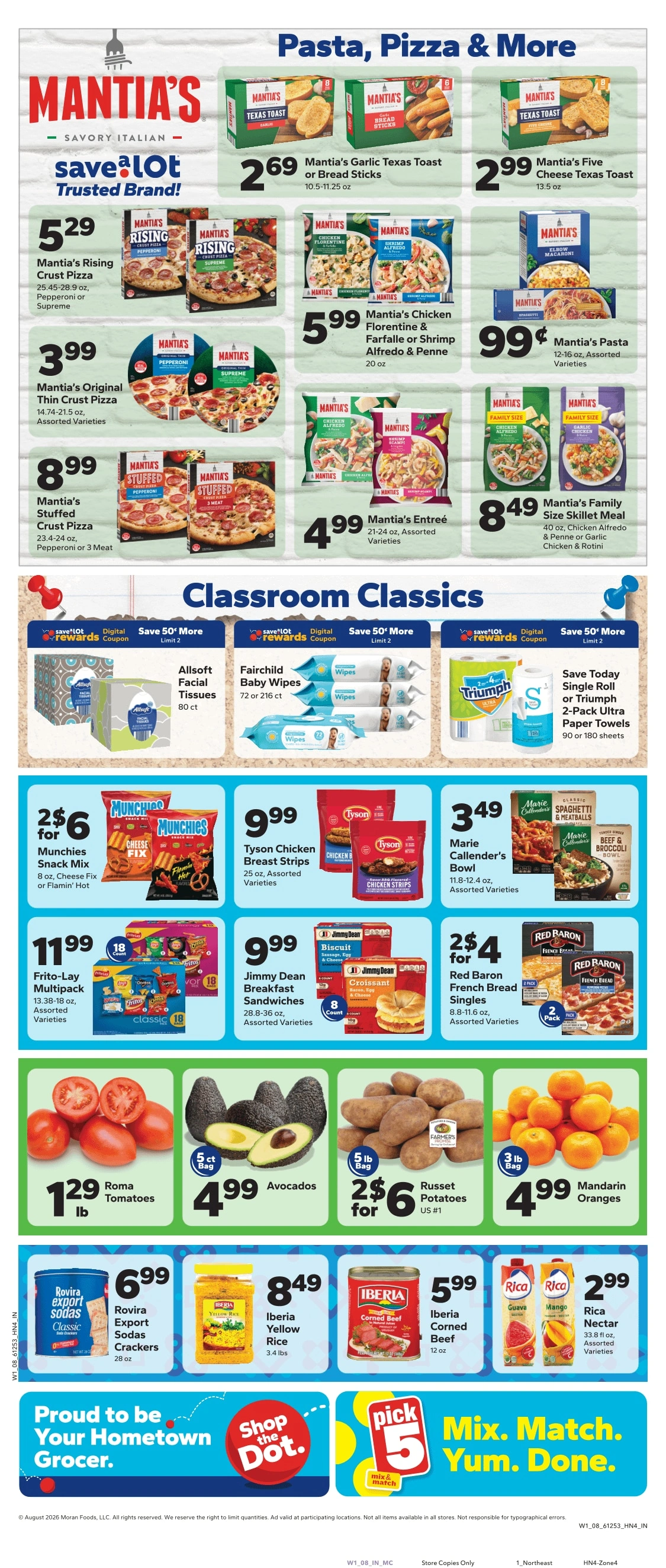 Save a Lot Food Stores flyer page 2
