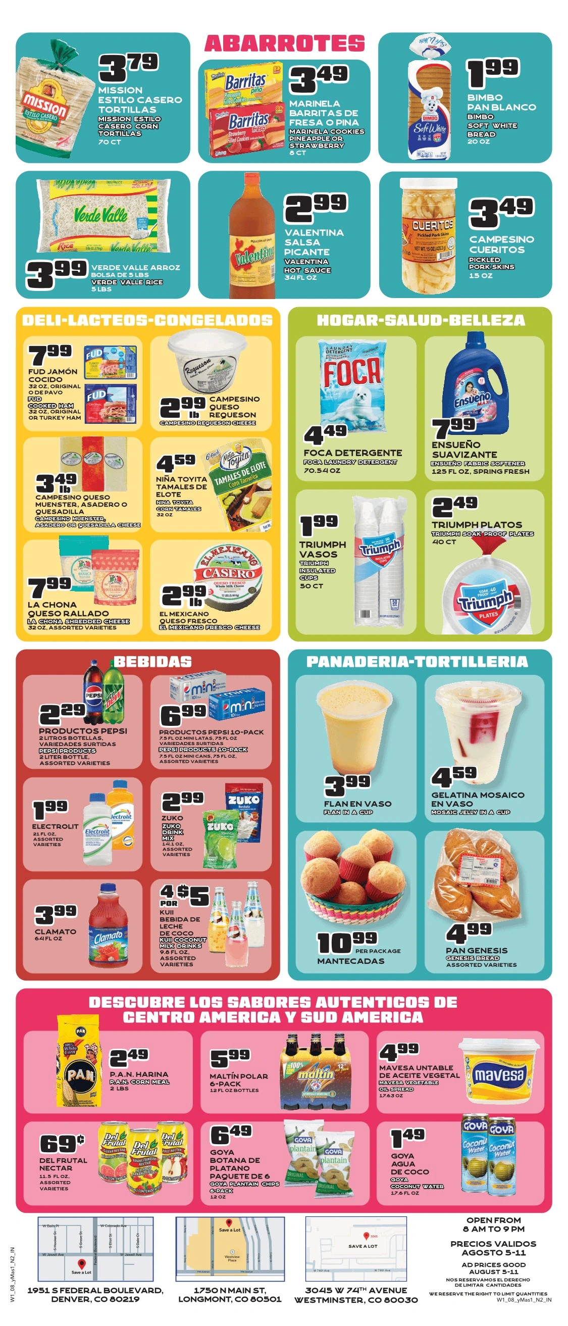 Save a Lot Food Stores flyer page 2
