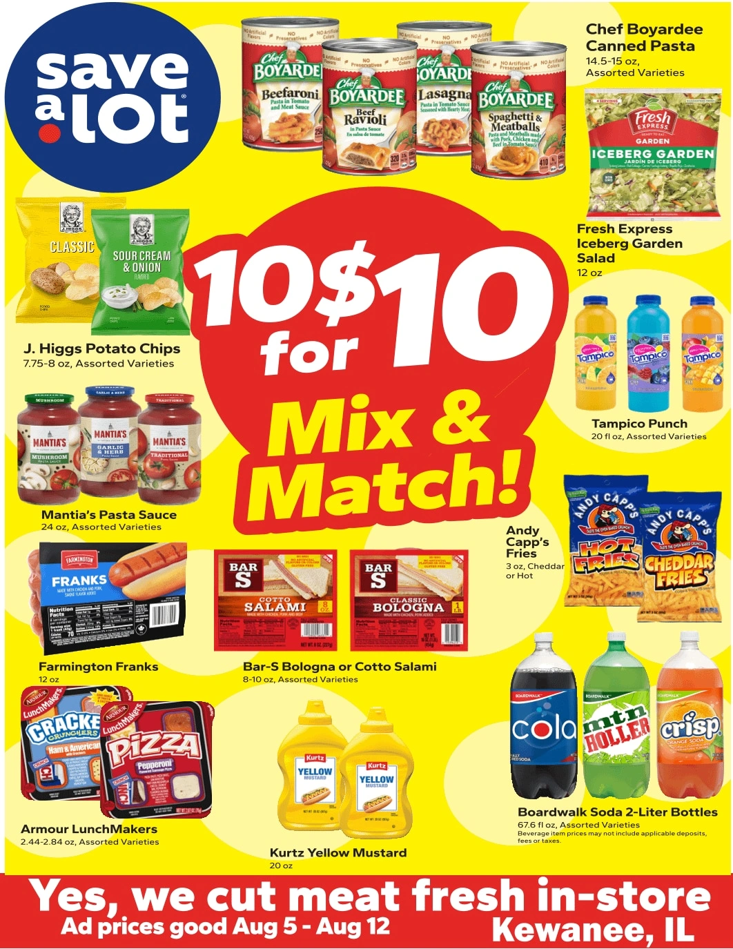 Save a Lot Food Stores flyer page 1