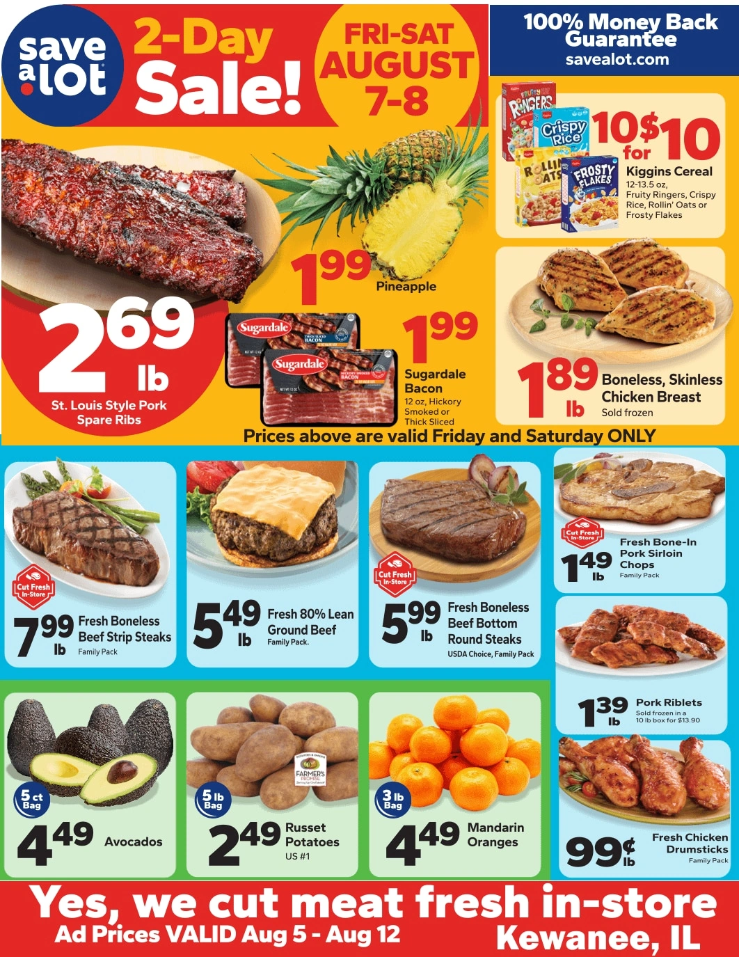 Save a Lot Food Stores flyer page 2