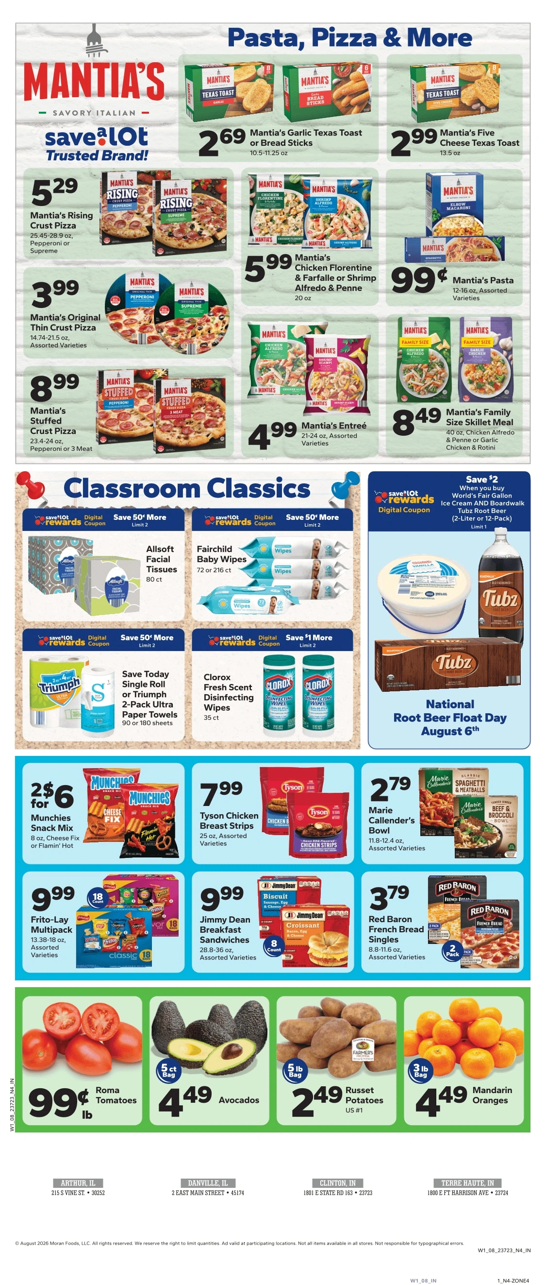 Save a Lot Food Stores flyer page 2